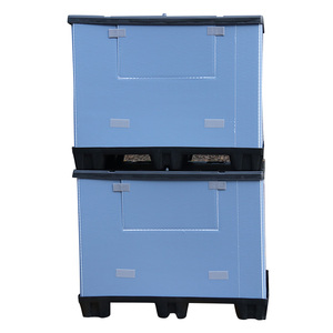 QS <span class=keywords><strong>Autopack</strong></span> การขนส่ง Coaming การขนส่ง Coaming กล่องกลางแจ้งกล่องพลาสติกสี่เหลี่ยมพร้อมฝาปิด - Product Image 1