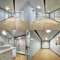 Maison mobile modulaire moderne 20 pieds 40 pieds Casa Contenedor préfabriquée sur mesure pour le marché des Caraïbes Maison en conteneur extensible