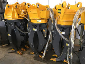 Hydraulische Graafmachine Roterende Grijper Roterende Steen & Hout Graafmachine Grijpen Met Promotie Prijs - Product Image 5