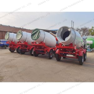 セルフアンロードミキシングタンク2ヤードコンクリートミキサードラムバルクセメント - Product Image 6