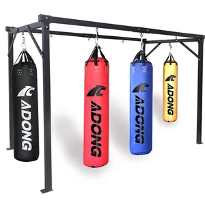 AIDONG a basso prezzo boxe sacco da boxe Rack mobile appeso a parete e supporto da pavimento staffa per sacco da boxe