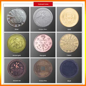 Monedas Metálicas de Juego de Guangzhou en Existencia, Fichas para Máquinas de Garras de Arcade, Monedas Conmemorativas Anti-falsificación para Dos Jugadores - Product Image 3