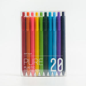Juego de Bolígrafos de Gel Retráctiles <span class=keywords><strong>KACO</strong></span> con Tinta Negra y de Colores para Niños y Adultos, Punta Extra Fina de 0.5mm, Papelería Bonita - Product Image 3