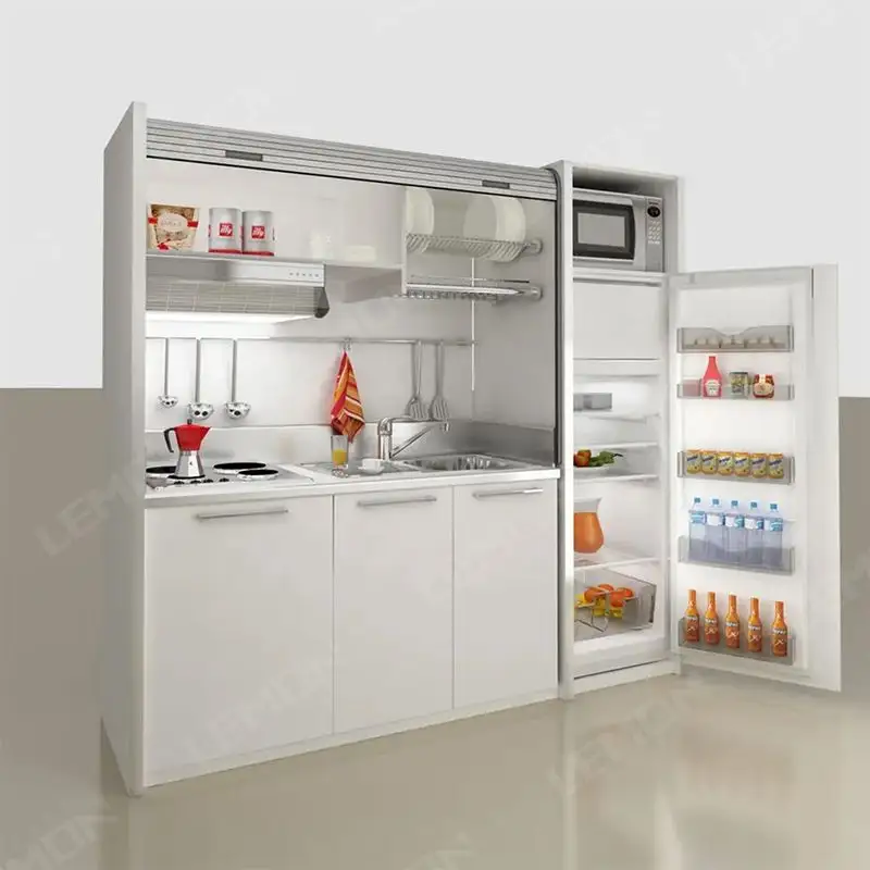 Modern kitchenette unit kitchen cabinets