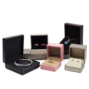 Embalaje personalizado caja de anillo colgante de impresión de logotipo conjunto de joyas de pulsera de gran conjunto de caja - Product Image 1