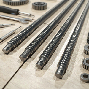 Vis trapézoïdale en acier inoxydable 1000 mm 20 mm, pas Tr8x8, avec écrou et engrenage, composant essentiel de qualité médicale, usiné CNC, personnalisable - Product Image 2
