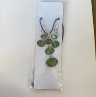 Collier et boucles d'oreilles en coquillage Abalone pour femmes, bijoux de mode