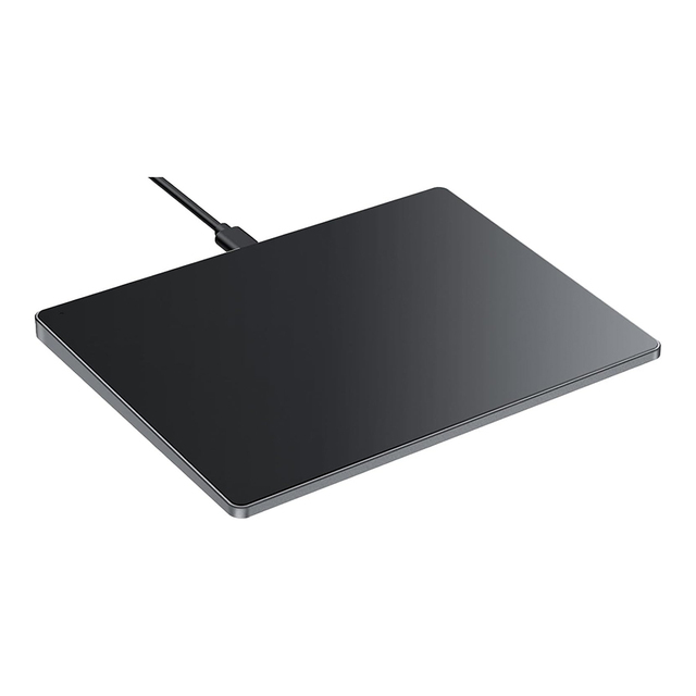Portable Aluminum USB Wired Trackpad Mouse with Multi-Touch Navigation for Windows 7/10 Laptop Notebook Desktop Computer