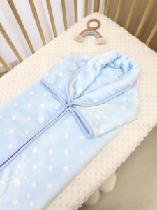 En stock, <span class=keywords><strong>gigoteuse</strong></span> pour bébé de 6 à 12 mois, couverture douce et chaude à porter, avec fermeture éclair unidirectionnelle, pour sac de couchage pour nouveau-né - Product Image 1