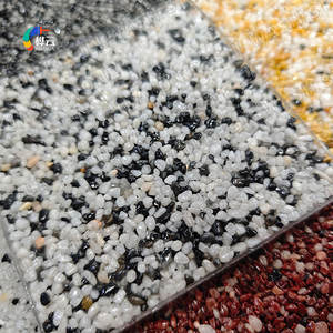 Piedra de lavado de resina con revestimiento líquido antiestático ecológico de alta gama, barril de 25kg para revestimiento de paredes interiores, entradas al aire libre, piscina - Product Image 2