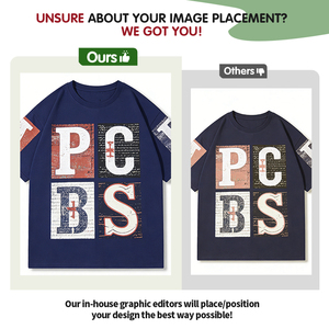 เสื้อยืดเจอร์ซีย์ผ้าฝ้ายเมอร์เซอไรซ์ย้อมสีสำหรับผู้ชายฤดูร้อน พิมพ์ลายกราฟิกตัวอักษร พร้อมโลโก้สั่งทำ ขอบเอวยางยืด สไตล์ลำลอง - Product Image 2