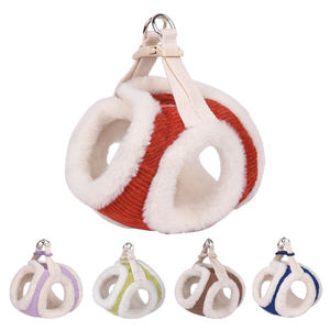 <span class=keywords><strong>Harness</strong></span> <span class=keywords><strong>Vest</strong></span> Hewan Peliharaan Bahan Corduroy Lembut, Harga Diskon, Dapat Disesuaikan, untuk Anjing Kecil dan Sedang, Set Kalung dan Tali Anti Lepas, Musim Gugur - Product Image 1