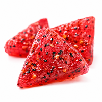 Bonbons piquants personnalisés en gros, saveur fruit du dragon, bonbons chili gommeux, halal, virals TikTok, directement de l'usine