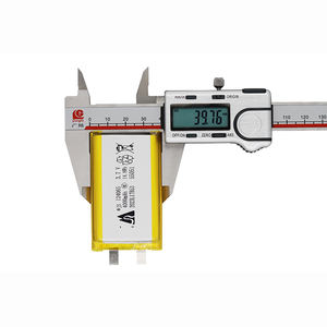 התאמה אישית <span class=keywords><strong>3.7v</strong></span> 4000mah 124065 שקית סוללה נטענת li-פולימר עם עיצוב מקרה רך גודל מותאם אישית - Product Image 3