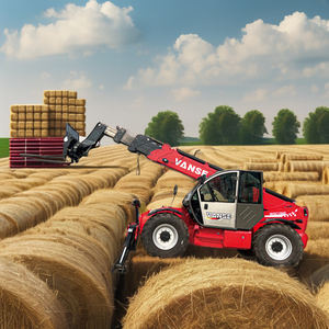 4ton 18M 8 Telescopische Handler All Terrain Farm Telescopische Vorkheftruck Met Emmer Constructie Lifter Verreiker - Product Image 2