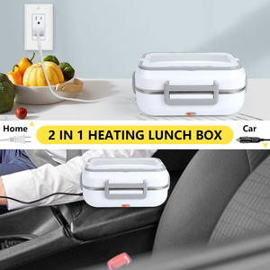B10-1293 Nueva Lonchera Eléctrica Portátil Multifuncional de Acero Inoxidable 304 con Elemento Calefactor, Calentador de Alimentos - Product Image 6