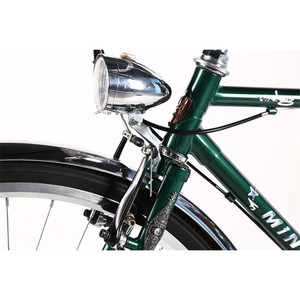 Bicicleta Vintage para Adorno, <span class=keywords><strong>Paseo</strong></span>, Mujer, Crucero, con Bolsa de Cuero Vacuno - Product Image 3