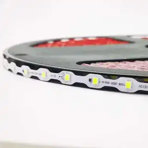 Sumber cahaya tegangan rendah jenis S iklan kotak lampu mudah ditekuk LED strip 2835 42D bercahaya kata lurus ular lampu strip