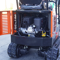 Obral Harga ekskavator crawler mikro penggali, konstruksi 0.8 ton 1 ton 1.5 ton 1.8 ton 2 ton