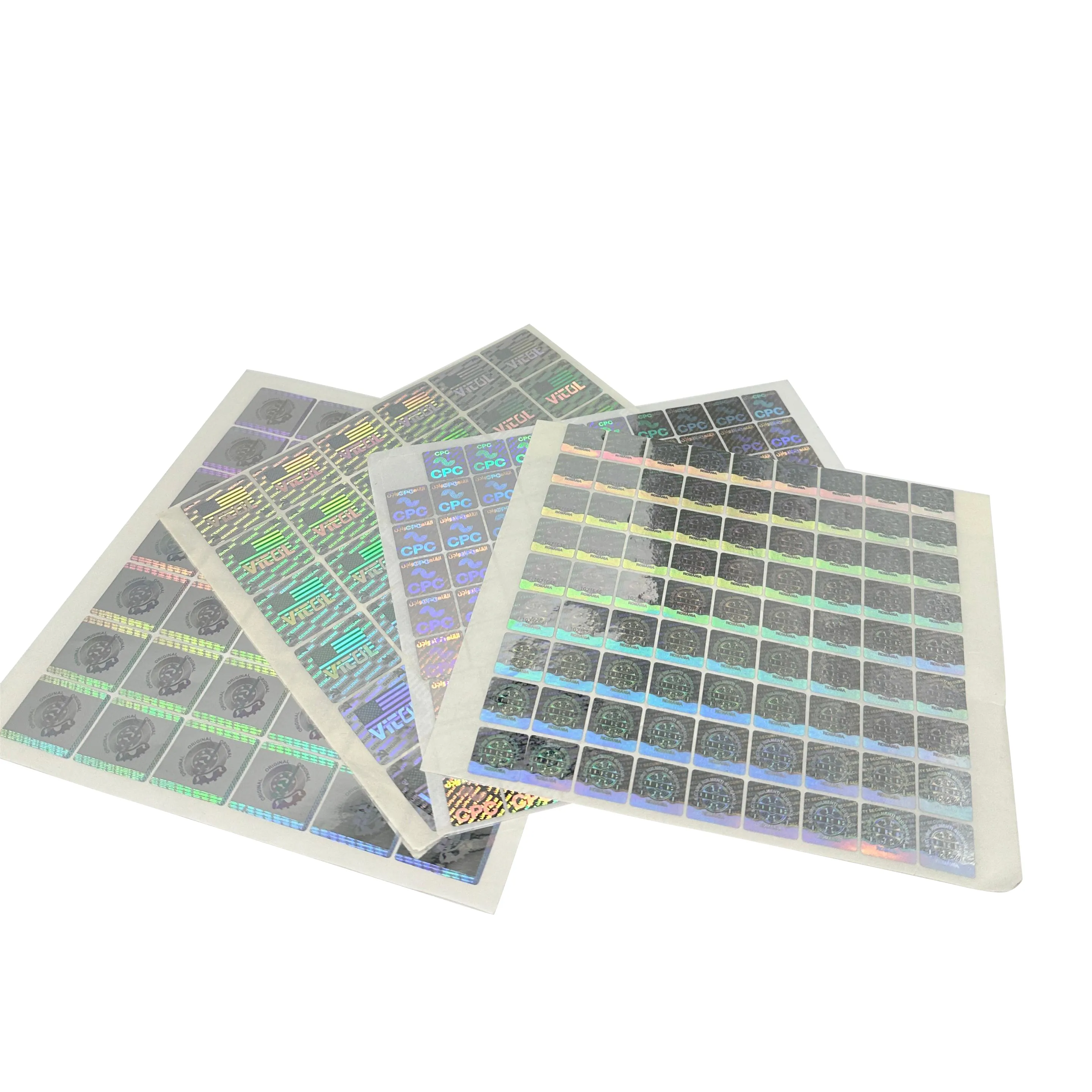 Printing hot sale security hologram sticker custom printing waterproof 3 D holographic packing label