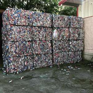 Déchets de canettes en aluminium UBC, teneur en Al 99,7%-99,9%, balle de 50 kg, issus de boissons usagées - Product Image 1