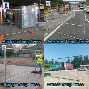 Clôture Temporaire Europe Panneau de Clôture <span class=keywords><strong>Heras</strong></span> Barrière en Maille Soudée Galvanisée pour Chantiers de Construction - Product Image 2
