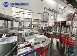 Manufacturer Customized Fully Automatic Orange Juice Beverage 3-in-1 Filling Machine