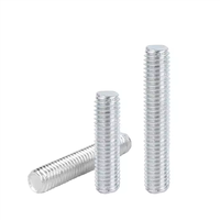 Threaded Rod Manufacturers 12FT 1/2" 2-1/2" Mild Steel DIN975 976 Studs & Threaded Rods Blue Zinc Plated Black Thread Rod