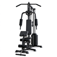 Équipement de musculation JONO Home Gym, machine multi-stations avec poids, entraînement complet du corps, station de fitness avec lat pulldown