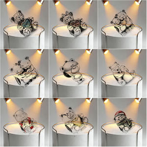 Venta al por mayor: Logotipo <span class=keywords><strong>Ale</strong></span>, Plata <span class=keywords><strong>S925</strong></span>, Biberón con forma de oso Dreamland, Decoración de lentejuelas, Álbum de graduación con cuentas, Cuentas DIY - Product Image 3