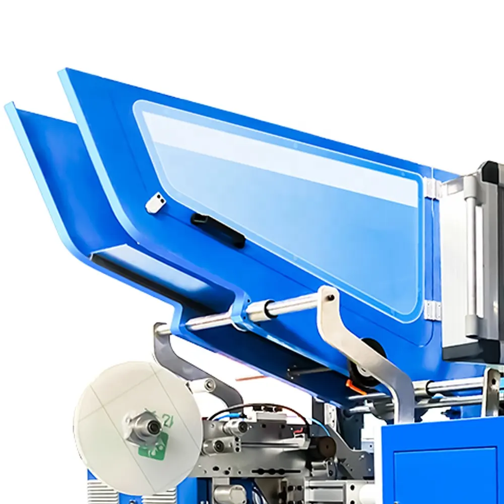 เครื่องตัดกระดาษอัตโนมัติที่มีประสิทธิภาพอย่างเต็มที่ในครัวเรือนอลูมิเนียมฟอยล์ม้วนเครื่อง Rewinding