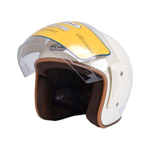 Retro 3/4 Open Face ABS/PP Half Face Nieuwe Motorhelm Hoge Veiligheid Fabrieksprijs Direct Verzendklaar Vintage Motoruitrusting - Product Image 3