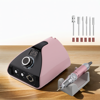 Machine à ongles électrique professionnelle de bureau 35000 tr/min 65W avec moteur à balais pour manucure en salon