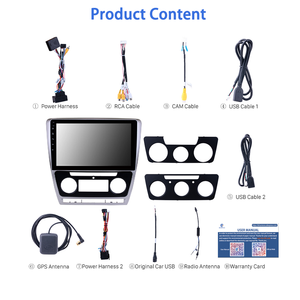 HD Android 8.1 Car Stereo Android Beidou GPS Auto Elettronica per 2007-2014 SKODA <span class=keywords><strong>Octavia</strong></span> 10 pollici - Product Image 6