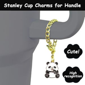 Ensemble d'accessoires pour gobelets de 30oz et 40oz à la mode de dessin animé comprenant <span class=keywords><strong>2</strong></span> bouchons en paille en silicone, 1 bouchon de déversement et 1 chaîne - Product Image 5