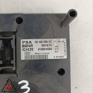 Unità di controllo climatizzazione 96430550XT Peugeot 206 Mk2 2000-2009 (86439) - Product Image 2