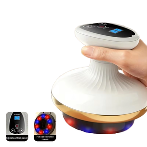 Dispositivo de Masaje Eléctrico Recargable con Ventosas de Presión Negativa, <span class=keywords><strong>Fisioterapia</strong></span> Infrarroja, Succión al Vacío de 9 Velocidades para el Cuerpo - Product Image 1