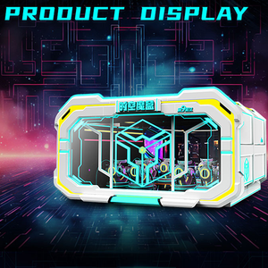 Simulatore di <span class=keywords><strong>Moto</strong></span> 9D VR per Parco Divertimenti, Hyper Futuristico, 6-8 Posti, TimeRide per Centro Commerciale e Sala Giochi - Product Image 2