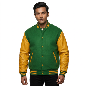 Veste de baseball varsity de haute qualité, nouveau design, meilleur prix, en laine chaude, fabriquée en usine, prix bas, nouvelle veste varsity pour homme. - Product Image 1
