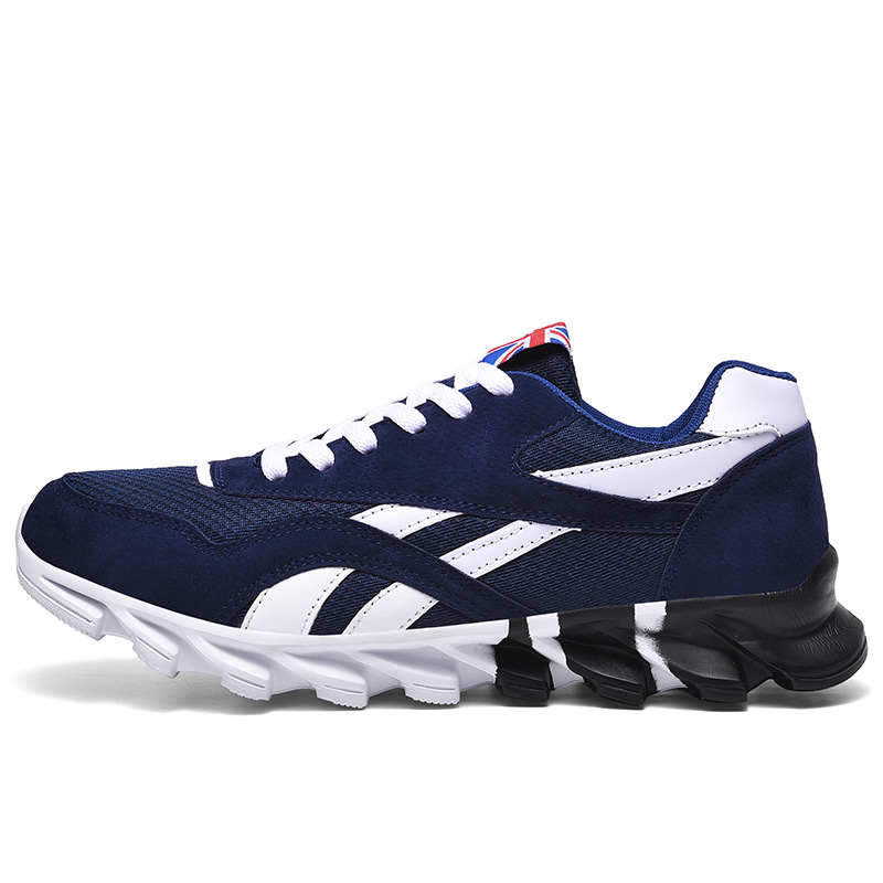 Spring Tide Flat Men Sport Shoes Casual Mesh Insole Gents Sports Shoes