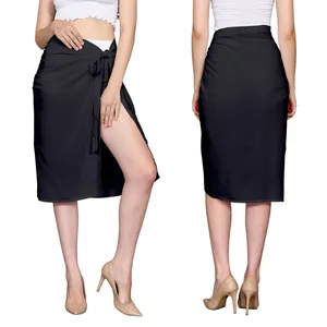 Breathable Black Mini Skirts For Ladies Casual Plain Women's Fashion Clothing Women Custom Skirts OEM Manufacture Supply Export