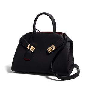 Borsa a Mano da <span class=keywords><strong>Donna</strong></span> di Design Esclusivo in Pelle Bovina Primo Strato di Alta Gamma, Borsa Tote Grande Capienza Impermeabile per <span class=keywords><strong>Donna</strong></span> in Carriera - Product Image 4