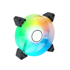 Ventilador de chasis PCled 6 pines Ultra silencioso DC 12V ordenador Rgb emisor de luz 12025 ventilador de refrigeración refrigerado por aire refrigeración de host de escritorio CF - Product Image 6