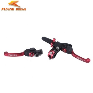 Palancas de Embrague <span class=keywords><strong>y</strong></span> Freno Plegables de Aleación IGP para Motocicleta Pit Bike, Repuestos - Product Image 4