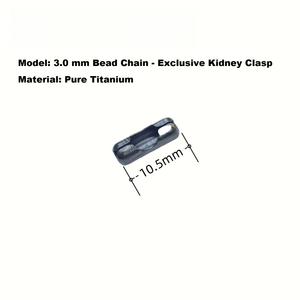 Cierre de Langosta y Broche de Titanio Puro - Conector para Cuentas/Abalorios, Broche para Colgante de Teléfono, para Collar, Pulsera, Accesorios de Joyería DIY - Product Image 5