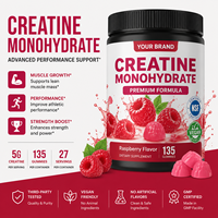 Gummies de créatine monohydrate en marque blanche OEM ODM – Complément nutritionnel sportif pré-entraînement pour la croissance musculaire