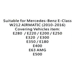 OUER 2009-2016 Nouvel amortisseur pneumatique, suspension pneumatique, colonne de suspension avant gauche, remplacement pour Mercedes-Benz Classe E W212 AIRMATIC - Product Image 4