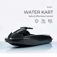 Jet Kart Aquatique Personnalisé d'Usine, Rechargeable au Lithium, 50 km/h, Contrôle Sûr et Sans Effort, en Fibre de Carbone, Bateau Rapide Compact pour Adulte