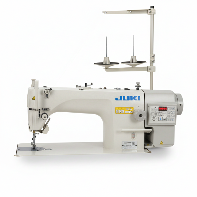 Used Juki-900A Direct Drive Lockstitch Industrial Sewing Machine 550W 220V 4500 Stitches/Min 11mm Thickness