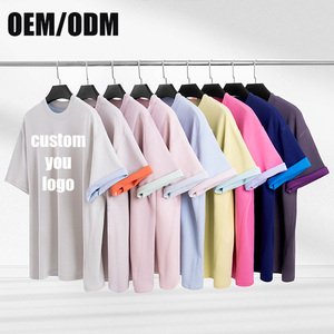 Customized Premium Blank Color Block Reversible <b>Tshirts</b> Casual Wholesale Printed T Shirts Plain Customized Homme <b>Tshirts</b> For Men - Product Image 1